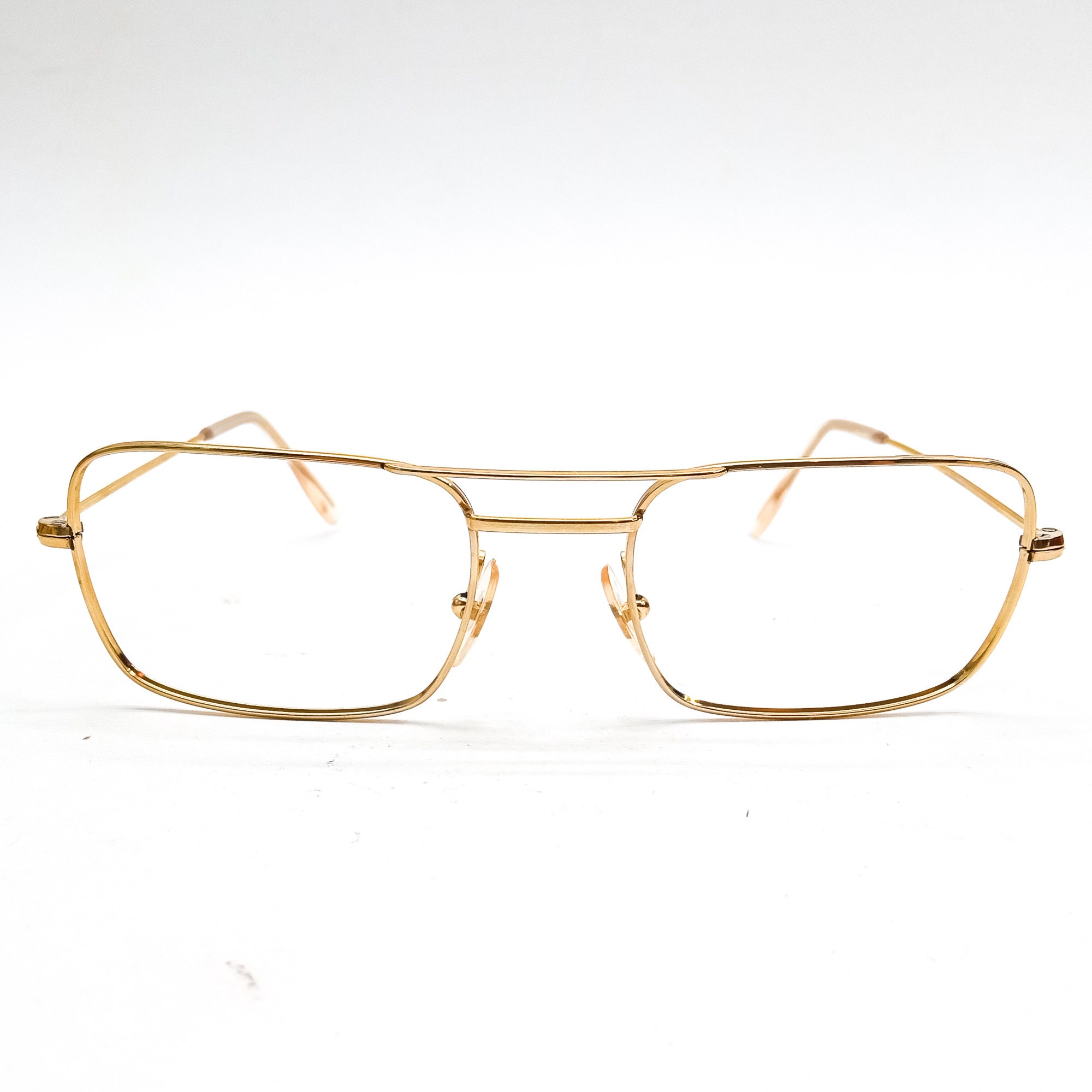 Antique gold frame 2024 glasses