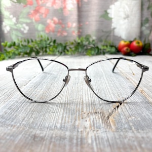 Round purple multi eyeglass frames only prescription glasses fashion accessories deadstock vintage eyeglasses unisex/men/women eyewear retro