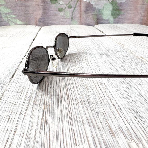 Vintage Metal Frame Sunglasses: Copper Unisex UV … - image 10
