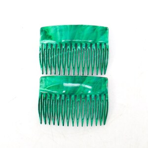 Modele Depose French Vintage 80’s Clear Side Hair Combs Amazon.com : 6 Packs French Twist Comb, SourceTon Plastic  main image 4