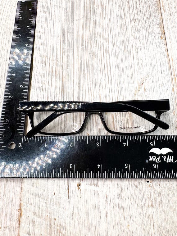 Big Rectangular Eyeglass Frames: Brown Tortoise-S… - image 5