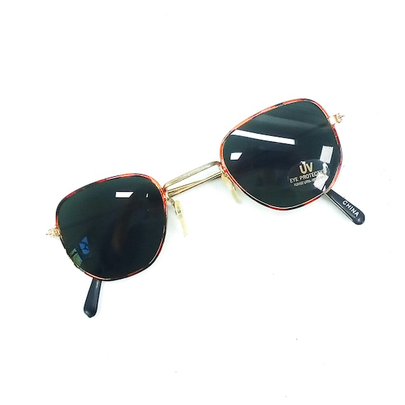 Vintage VERRI 9805 Sonnenbrille 22k Vergoldet New Old Stock Made in Japan  in den 1980er Jahren