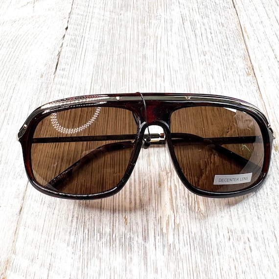 Square Aviator Sunglasses: Tortoise-Shell and Sil… - image 5