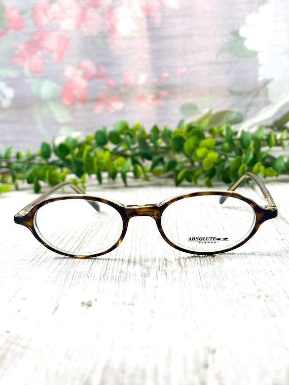 Oval Eyeglasses Frames: Brown Tortoise-Shell Glas… - image 3