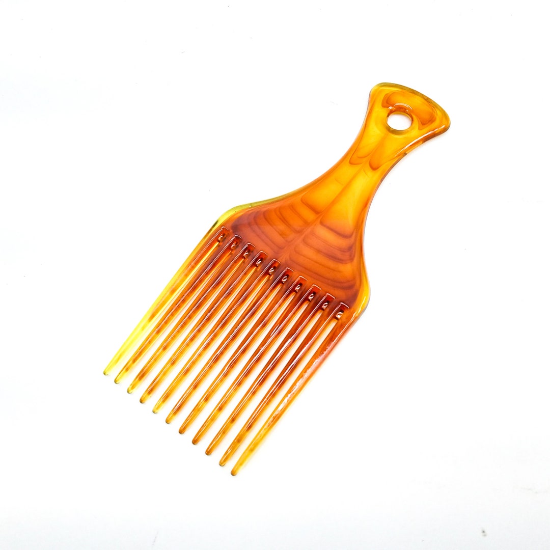 Vintage Plastic Hair Pick Comb for Styling Curly Hair Etsy