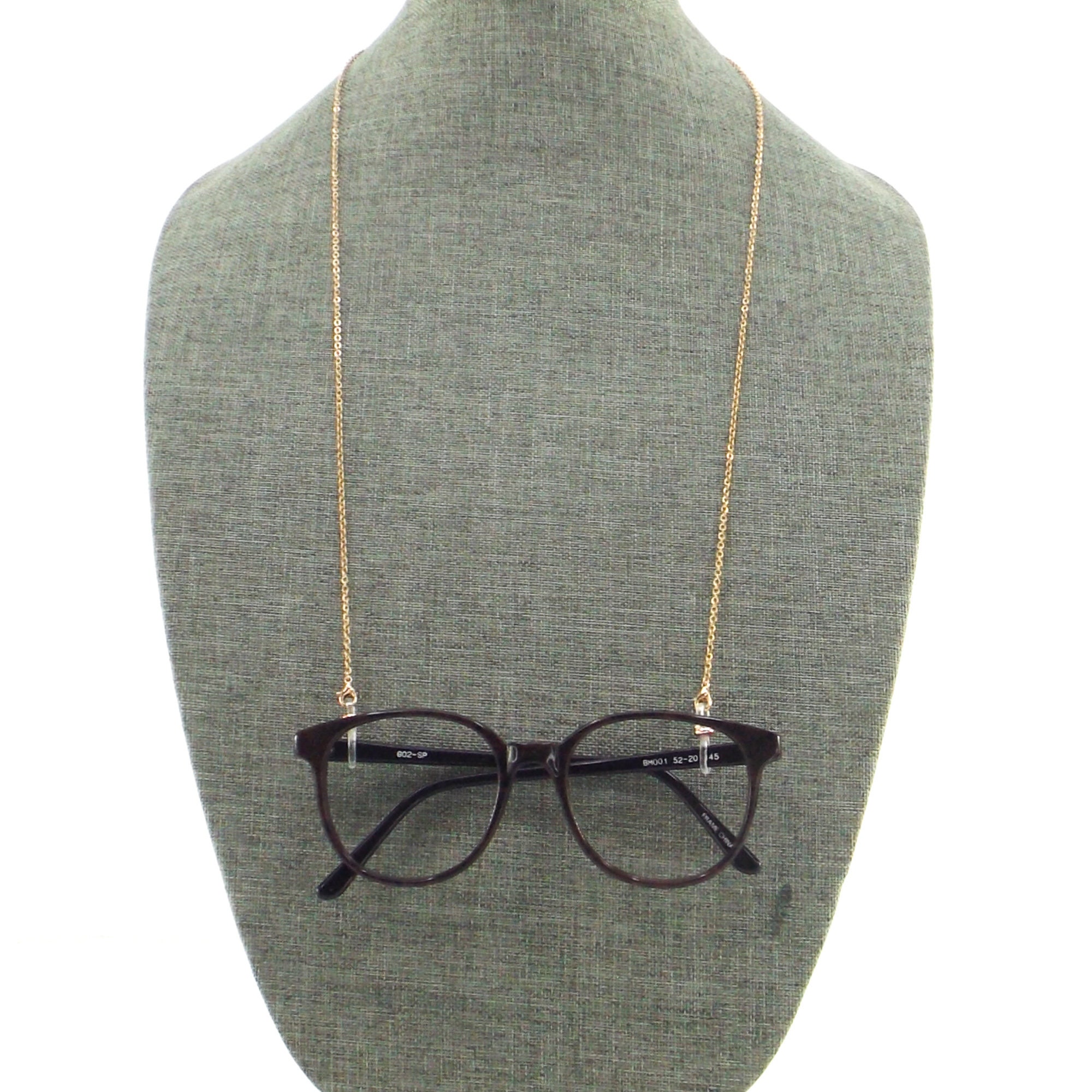 Rose gold eyeglass chain metal sunglasses chain necklace for Etsy
