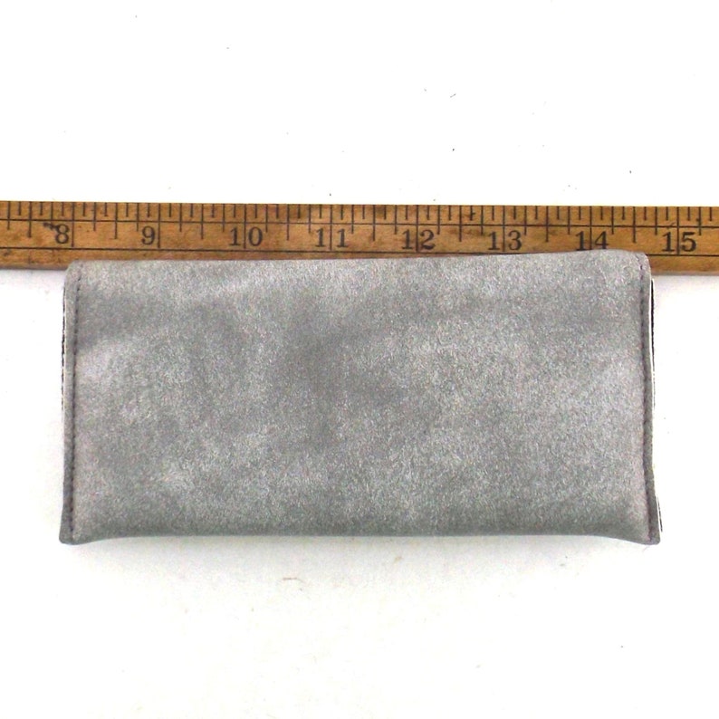 vintage 50s 60s NOS hard eyeglass case gray marble eyeglasses case accessories