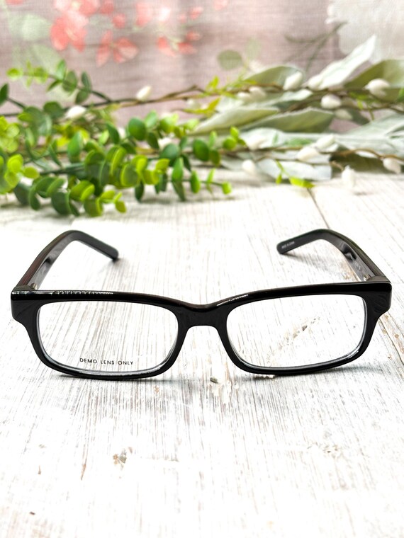 Big Rectangular Eyeglass Frames: Brown Tortoise-S… - image 3