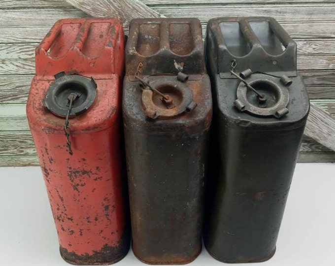 Vintage Military Gas Can Etsy