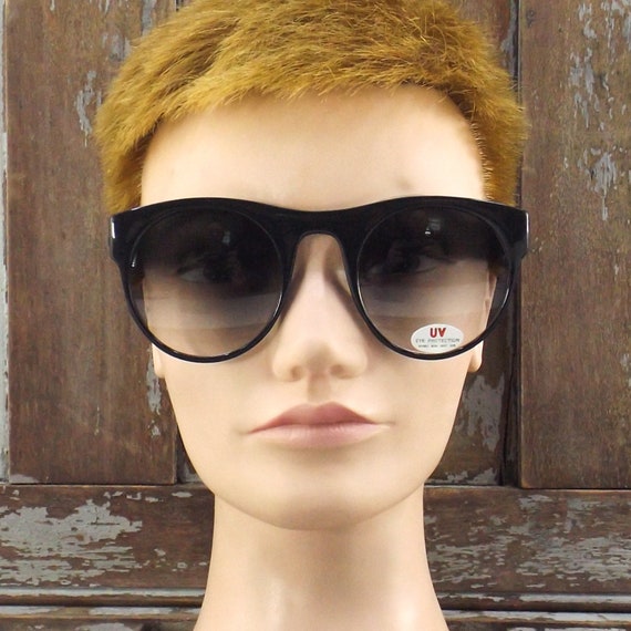 mod sunglasses round large sunglasses vintage NOS… - image 7
