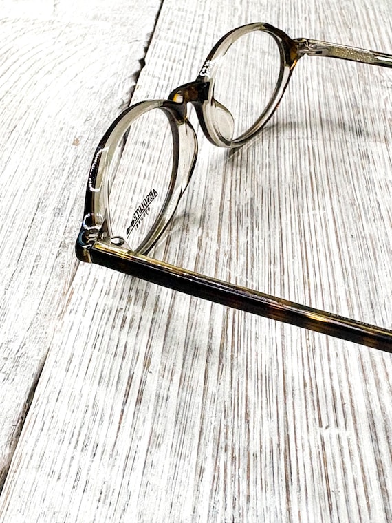 Oval Eyeglasses Frames: Brown Tortoise-Shell Glas… - image 4