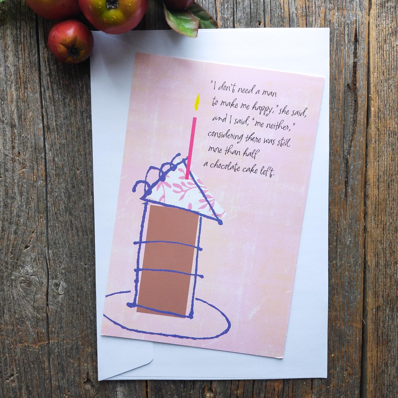 Vintage Chocolate Cake Birthday Card for Her - American Greetings - Etsy