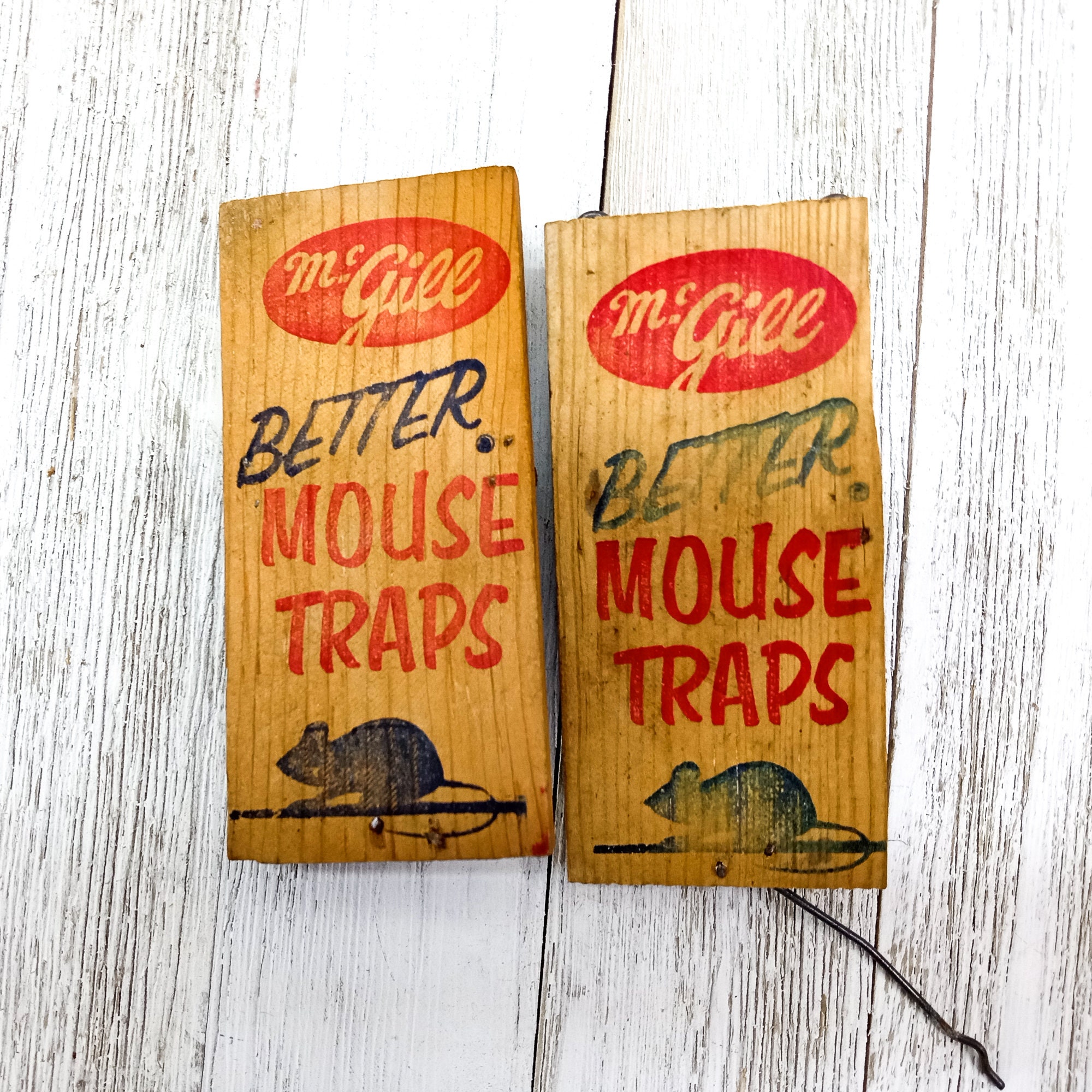 Vintage Mouse Trap Can't Miss Mcgill Better Mouse Traps 