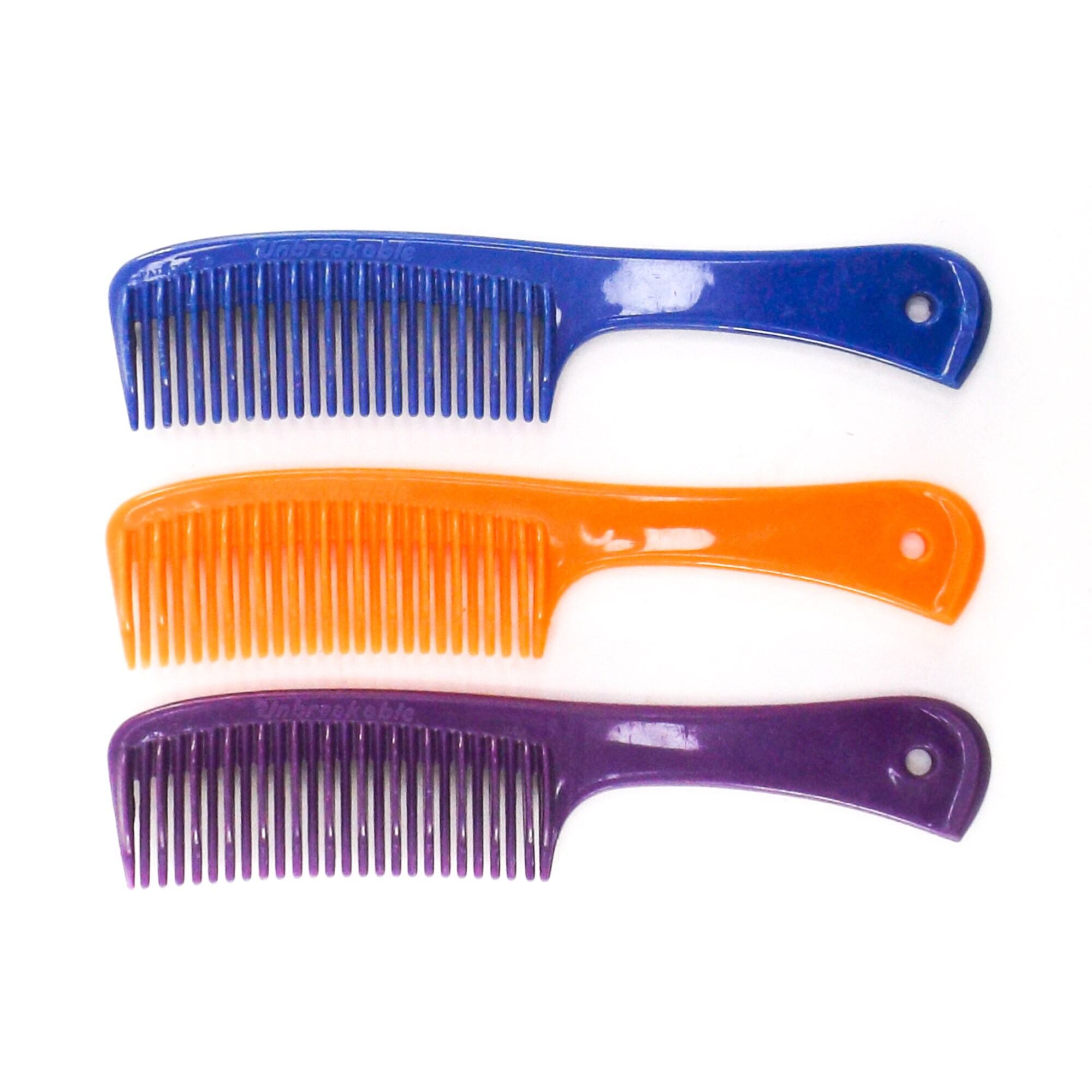 Large unbreakable detangling comb detangler vintage 70s 80s Etsy