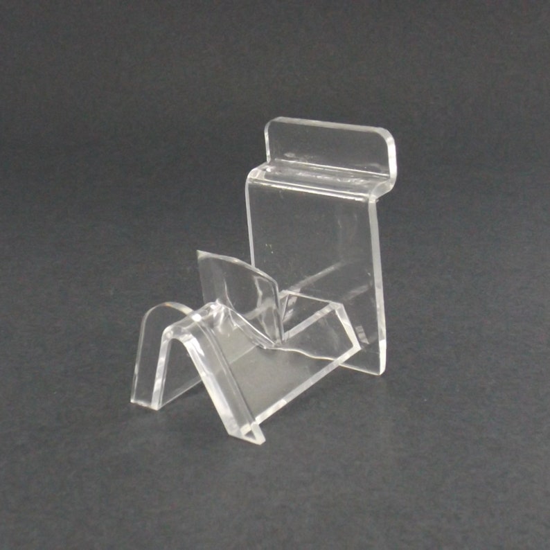 vintage clear acrylic eyeglass display stand plastic sunglasses holder for glasses frames accessories image 2