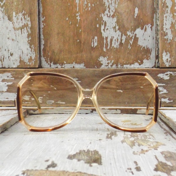 Octagon Eyeglasses Etsy