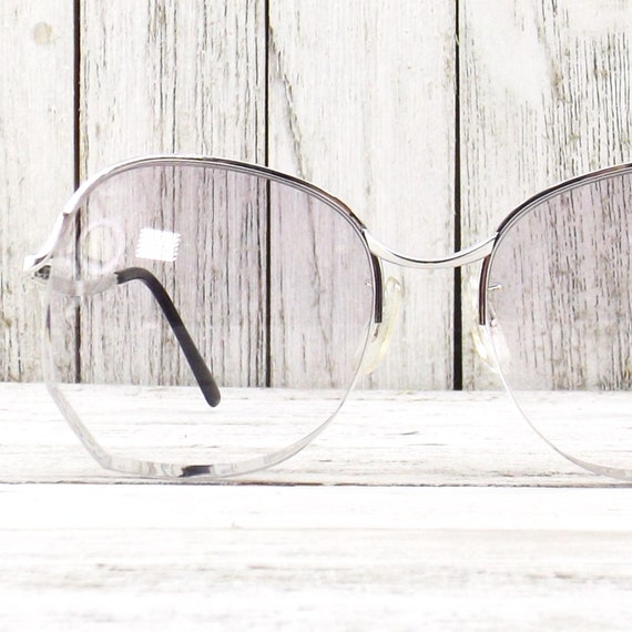 1980s glasses vintage eyeglasses rimless eyeglass… - image 10