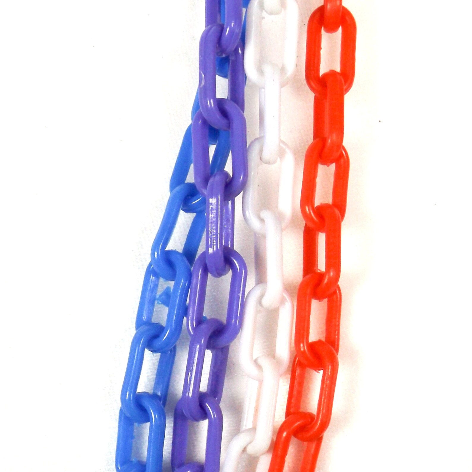 80s plastic chain charm necklace 36 vintage NOS retro Etsy