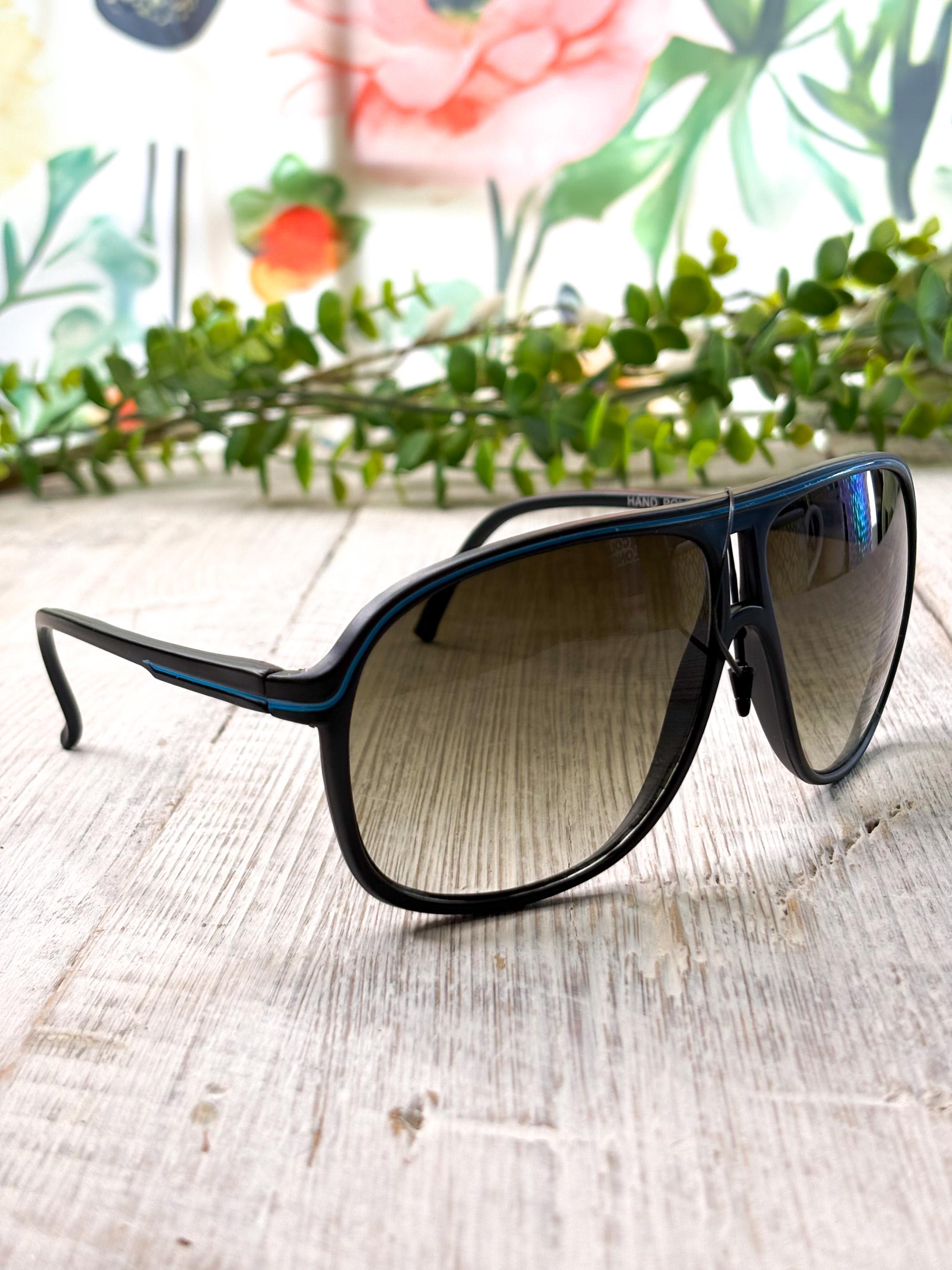 Retro Oversized Aviator Sunglasses Trendy Vintage Square Sun Glasses Retro Aviator Sunglasses for Women Men Oversized Classic  main image 2