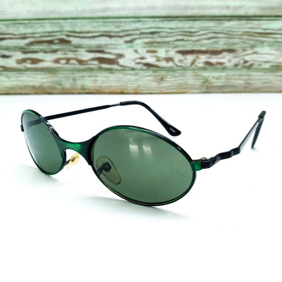 1980s sunglasses, futuristic sunglasses, bug eye … - image 2