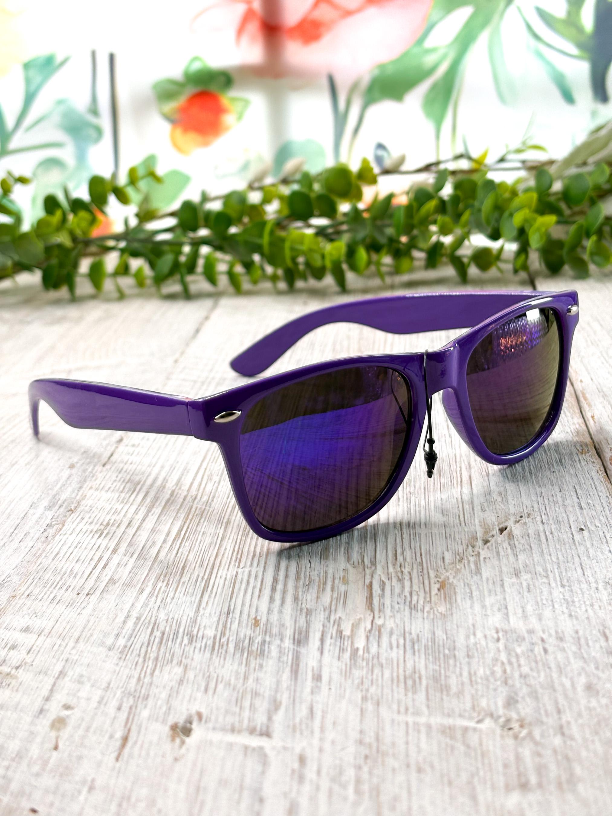 BCBGMAXAZRIA Sunglasses B853 Purple Wayfarer Style 100 UV Protection Women 21217 Purple Wayfarers - Etsy main image 2