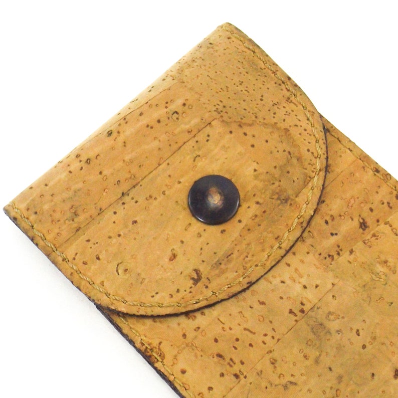 cork and leather eyeglasses case accessories for men or women Fiocchi eyeglass case italy vintage