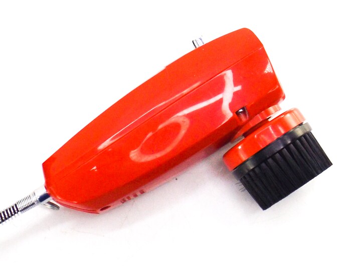 Vintage Red Sanyo Electric Shoe Polisher Ivy Shine Buffer Etsy