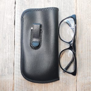 custodia per occhiali vintage deadstock porta occhiali da uomo accessorio per occhiali accessori per occhiali tasca-protettore occhiali da sole nos similpelle