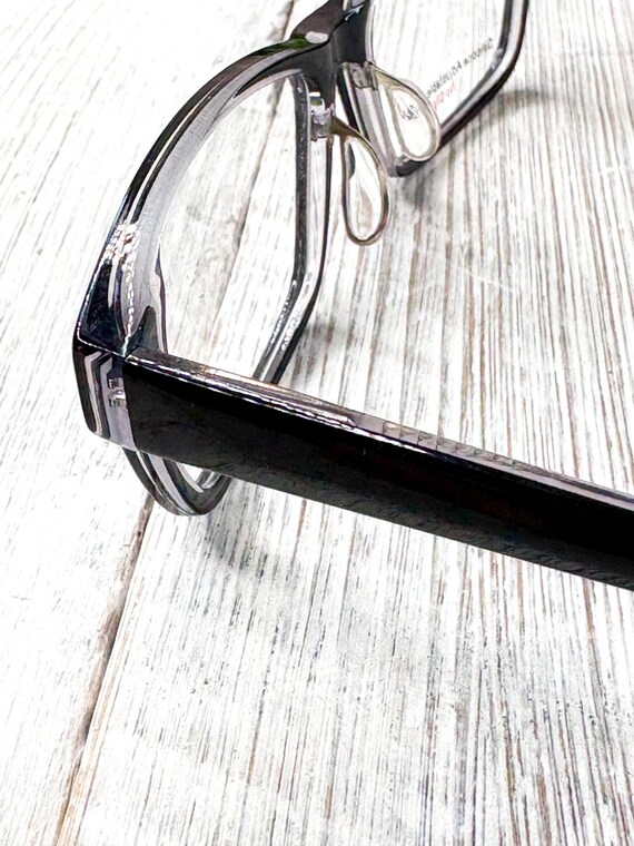 Black Rectangle Eyeglass Frames: Prescription Gla… - image 4