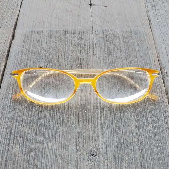 translucent blonde glasses frames pillow eyeglass… - image 5