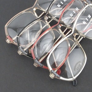 1980s glasses vintage eyeglasses octagon eye glasses, plastic frame glasses image 6