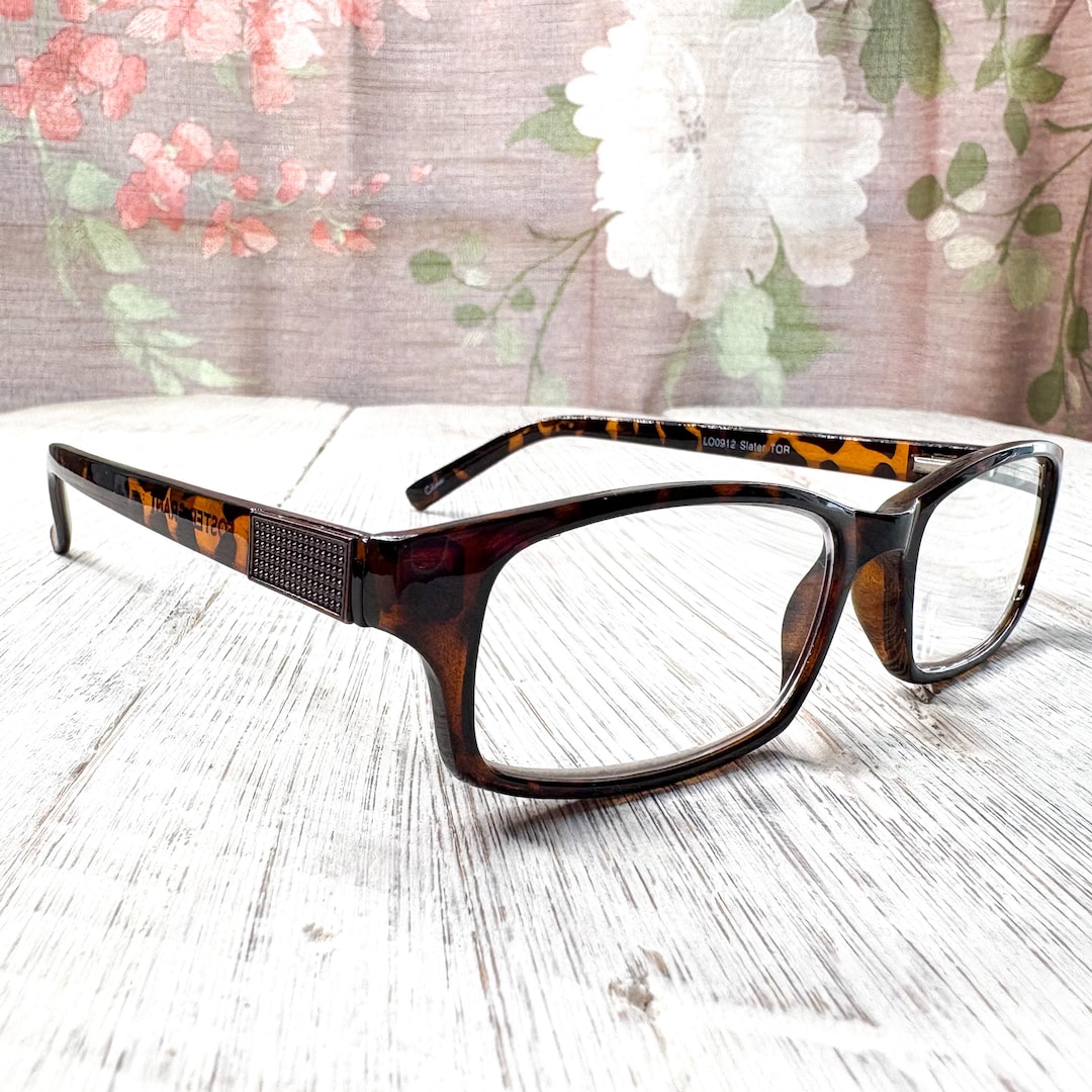 Spectacles Shell Reading Brown Tortoise-shell Reading Glasses +2.50: Unisex Vintage Readers - Etsy
