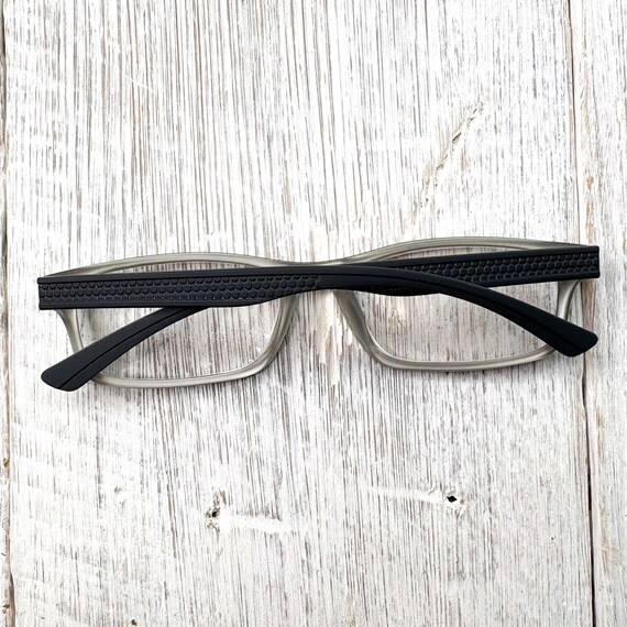 Rectangular Reading Glasses Matte Black Men's Rea… - image 4