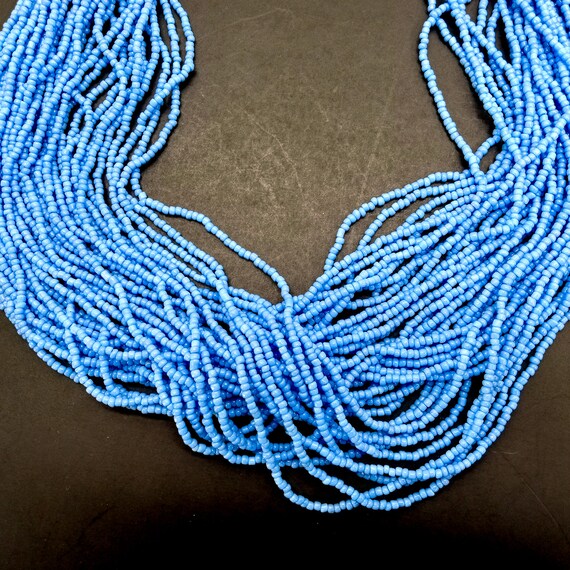 vintage talbots beaded necklace | multi strand se… - image 3
