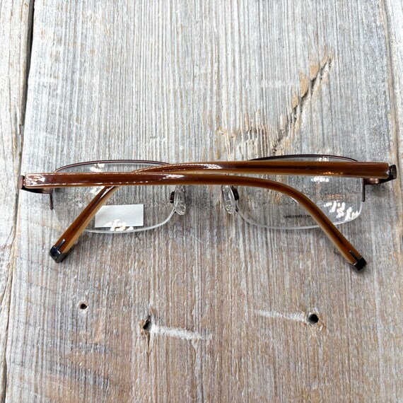 Vintage Wrangler Semi-Rimless Eyeglasses Frames: … - image 7