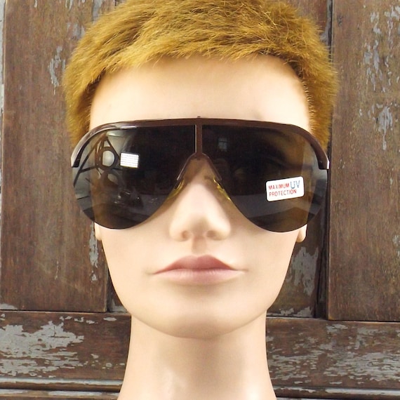 sunglasses, rimless sunglasses vintage NOS sungla… - image 7