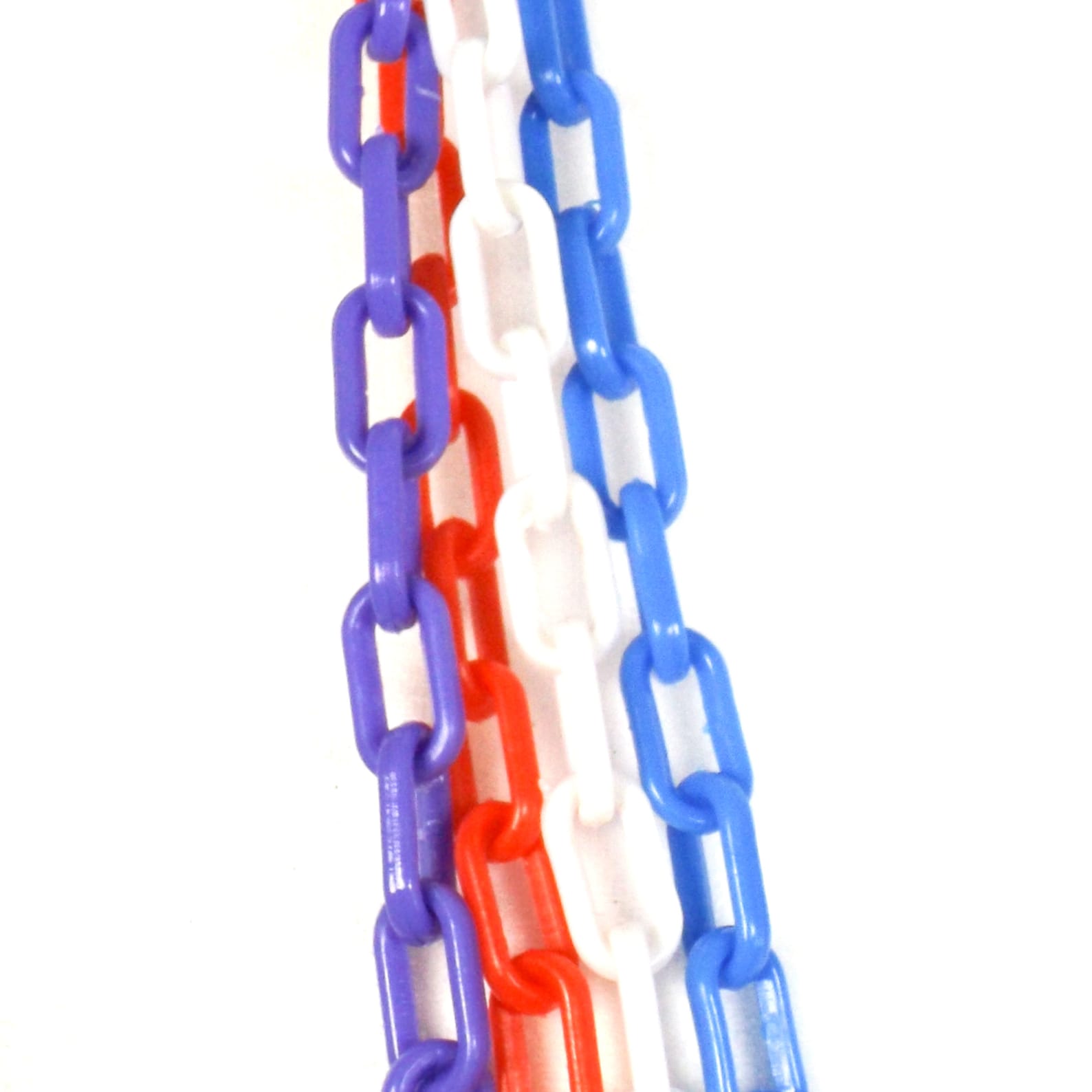 80s plastic chain charm necklace 36 vintage NOS retro Etsy