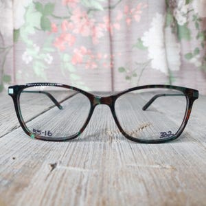 green tortoiseshell eyeglass frames plastic/metal glasses accessories eyeglasses unisex/men/women round eyewear