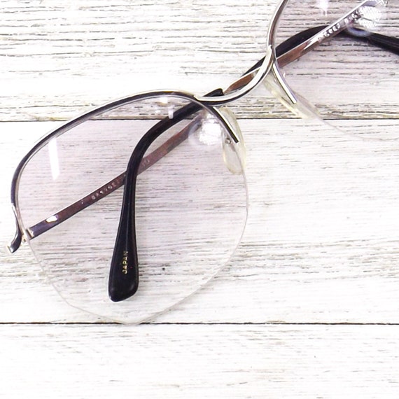 1980s glasses vintage eyeglasses rimless eyeglass… - image 9