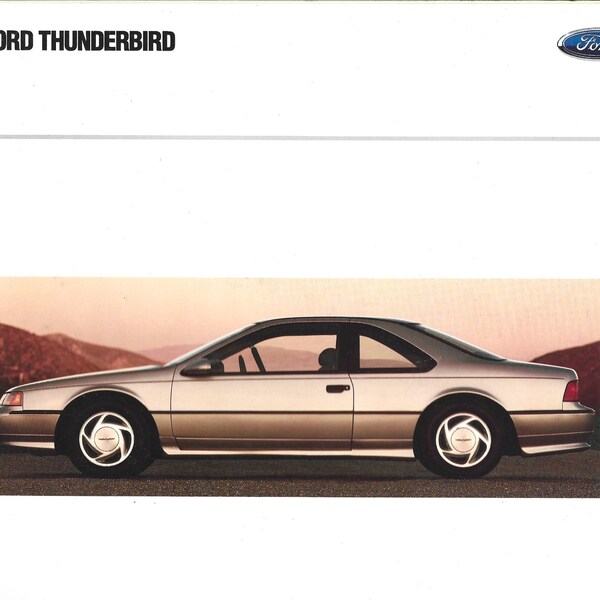 Ford Thunderbird Memorabilia Etsy
