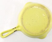 vintage griswold cast iron skillet enamel pan 4 702