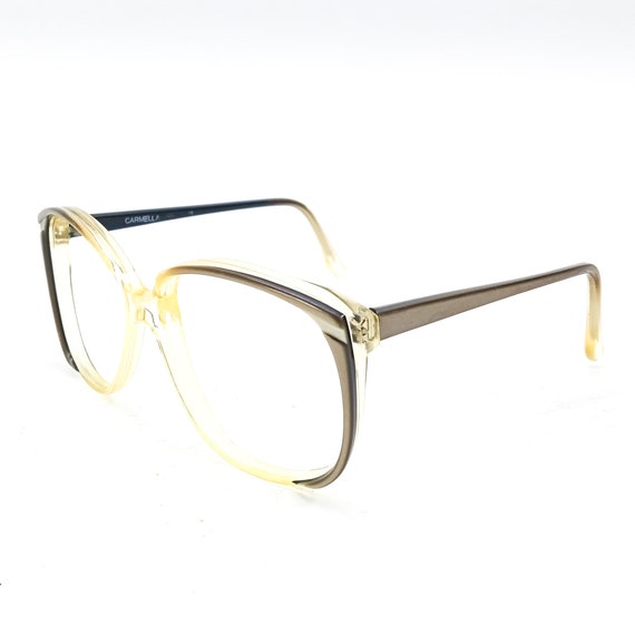 80s glasses vintage eyeglasses | large round eyeg… - image 2