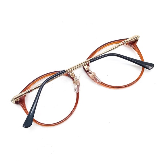 80s glasses vintage eyeglasses | large round eyeg… - image 5