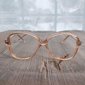 deadstock eyeglasses vintage eyewear petite face glasses 1980s accessories 80s fashion youth/child/children/kids/girls eyeglass frames new