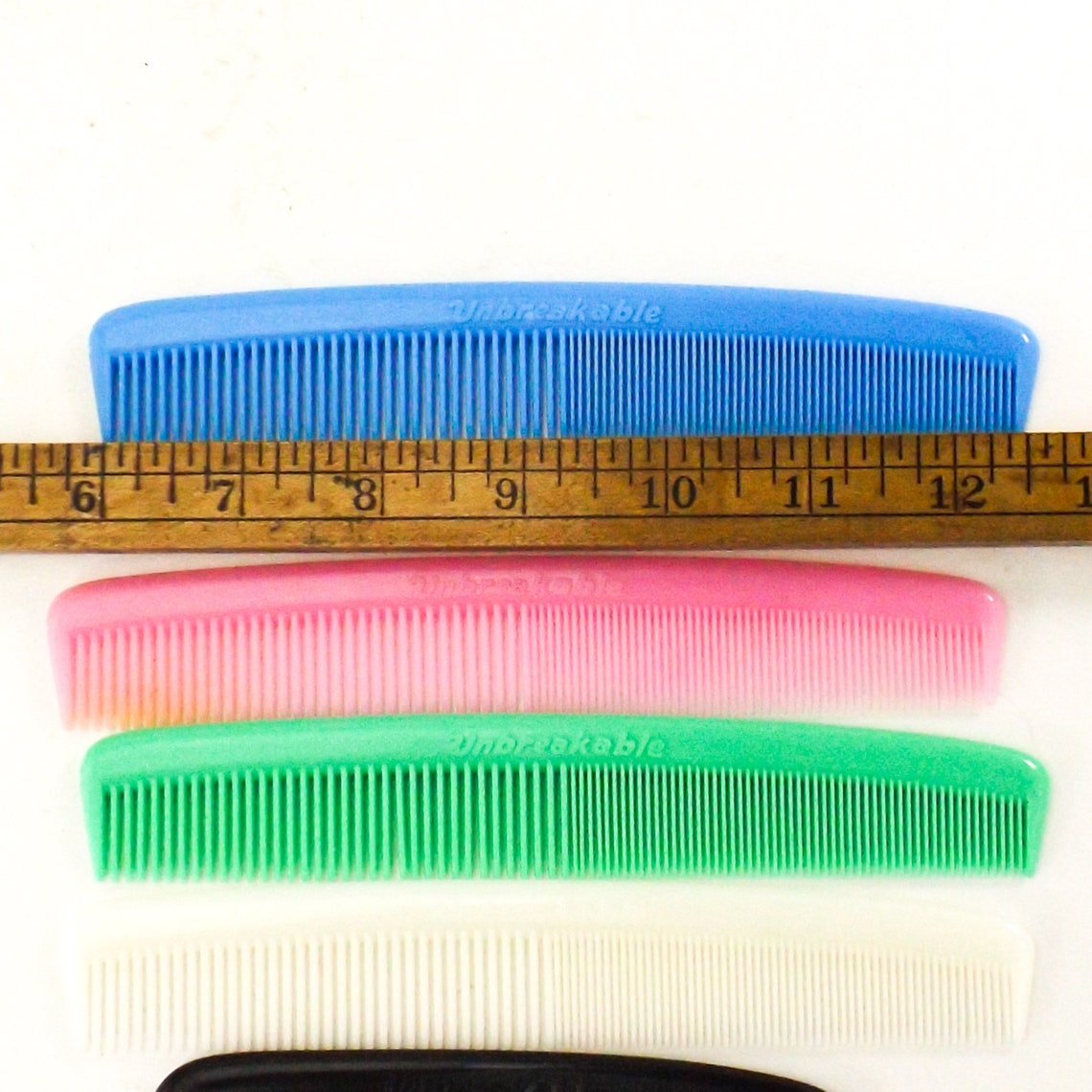 Vintage Unbreakable Hair Comb 70s 80s Vintage NOS Nylon Etsy