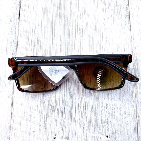 square sunglasses, tortoise-shell, polarized lens… - image 7