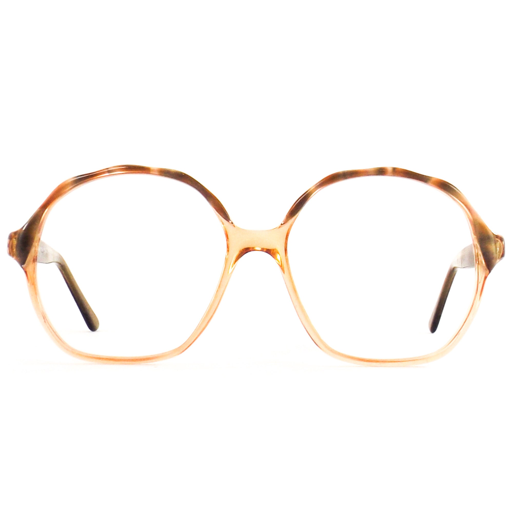 French eyeglasses oversized round mod eyeglasses vintage 80s Etsy