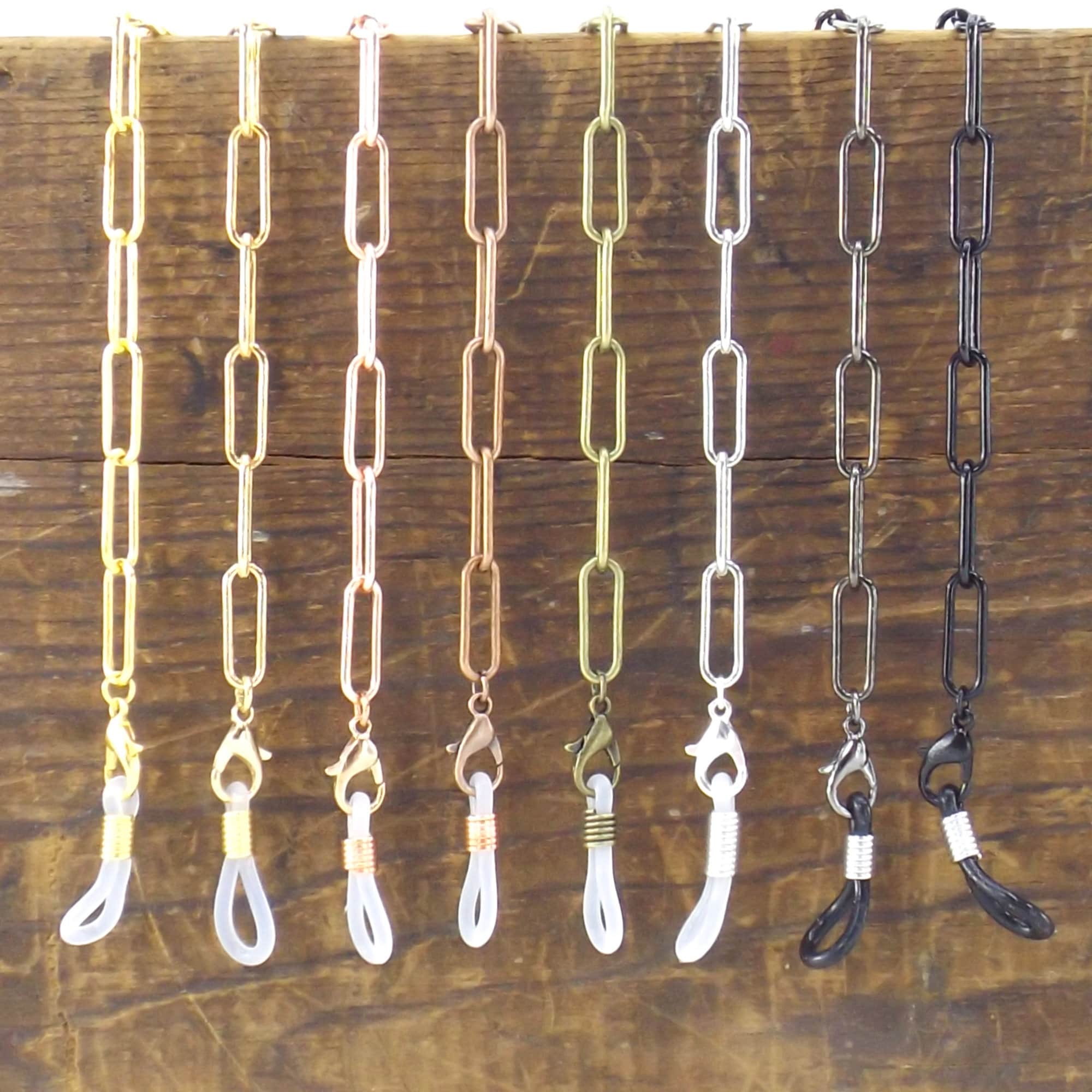 Paperclip Glasses Chain Eyeglass Chain Sunglasses Chain Etsy UK