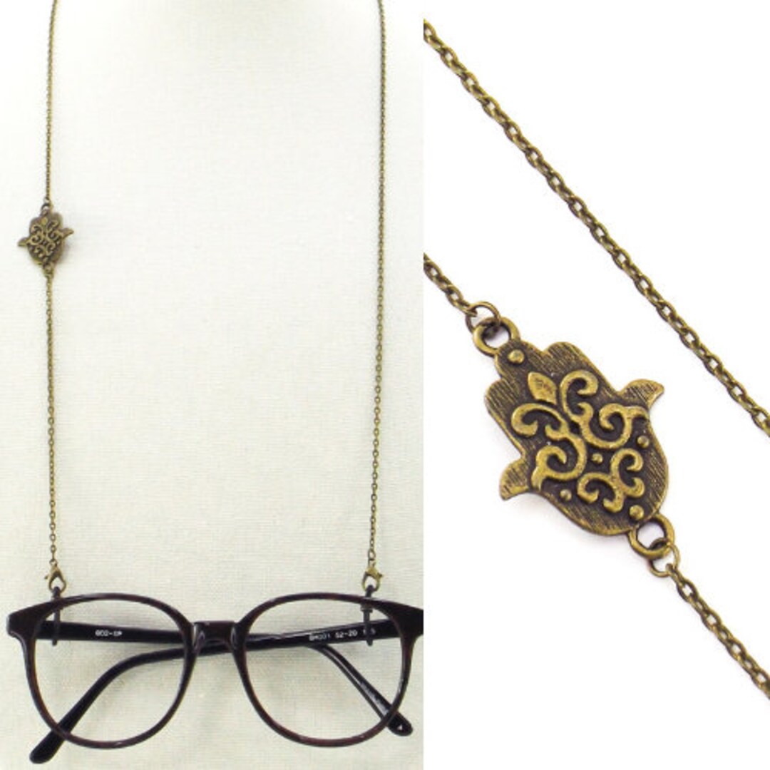 Eli-time Brillenkette Damen - Metall Kette Für Sonnenbrillen & Lesebrillen