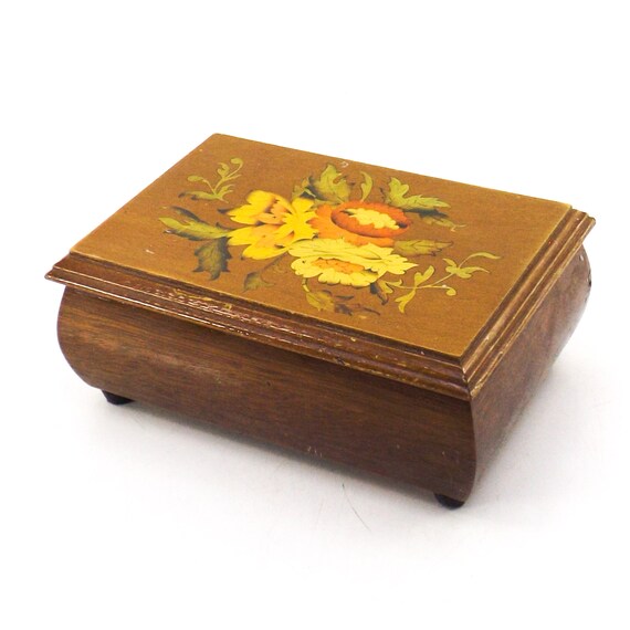 music jewelry box, wood jewelry box, wood music bo